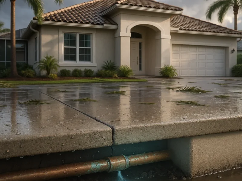 Post-Storm Slab Leak Risks in Naples & Collier County