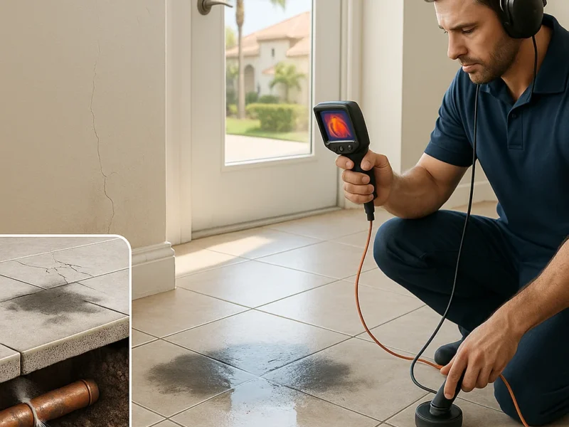 Signs of a Slab Leak and When to Seek Professional Help in Naples