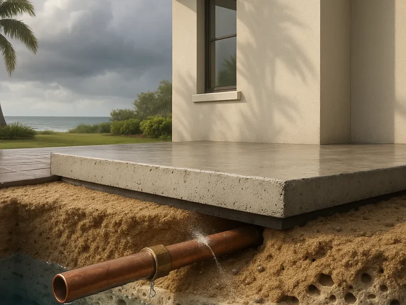 Why Slab Leaks Are Common in Naples: Climate & Soil